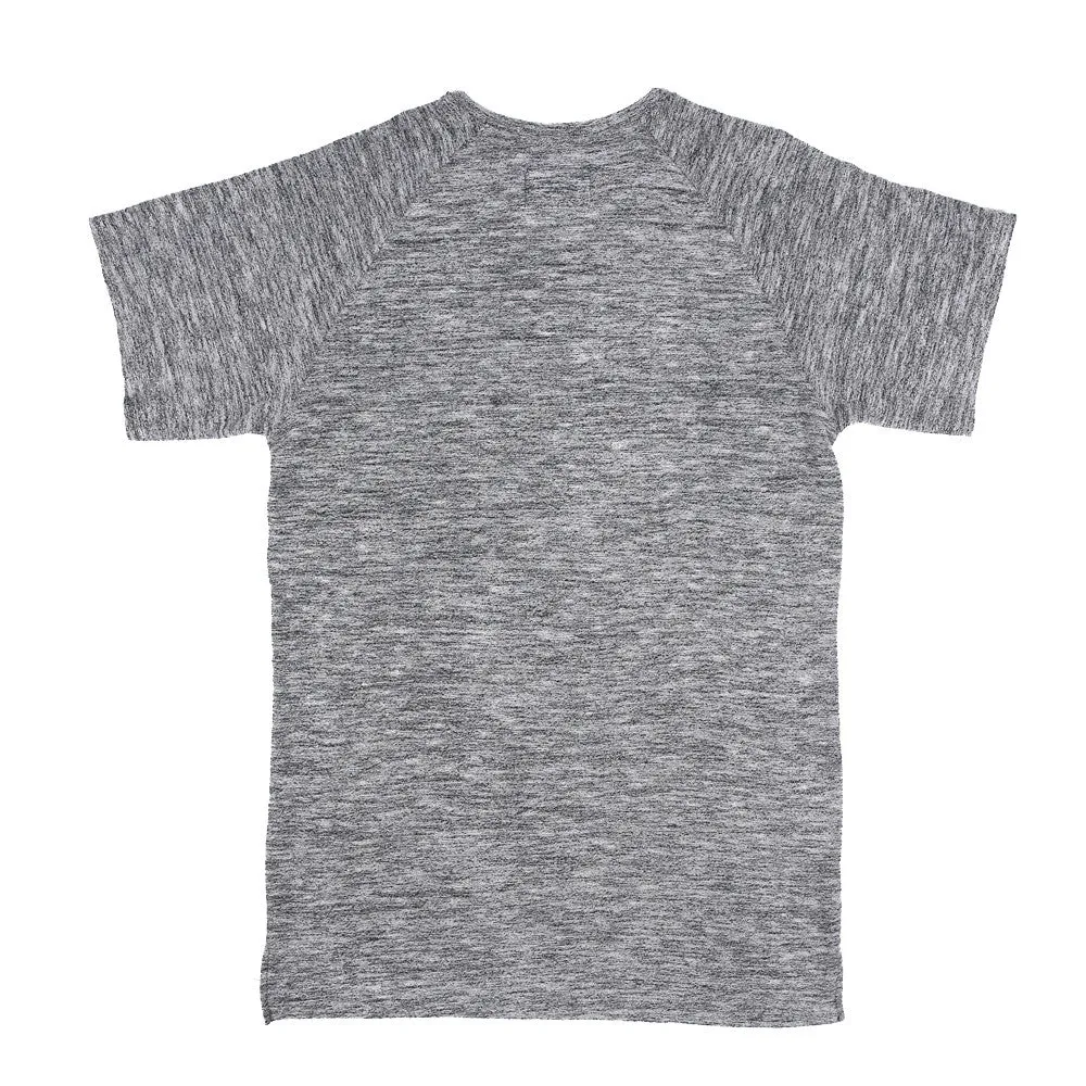 Viso French Terry Extended Tee  - Salt/Pepper